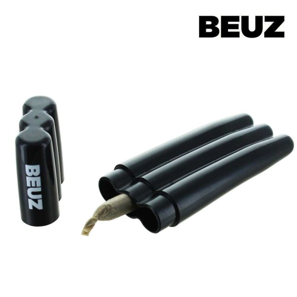 Lot de 12 étuis pour 3 cônes pré-roulés BEUZ