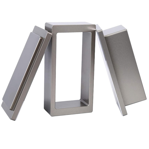 Moule Pré-Presse Rectangulaire en Aluminium 10x5 cm