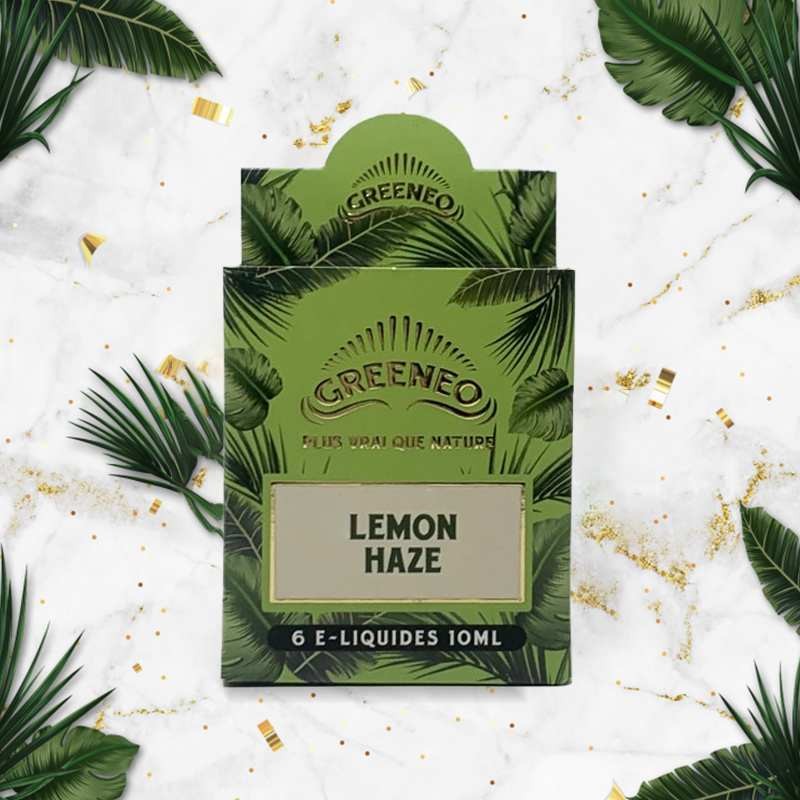 E-liquide au CBD GREENEO LEMON HAZE (500 mg)