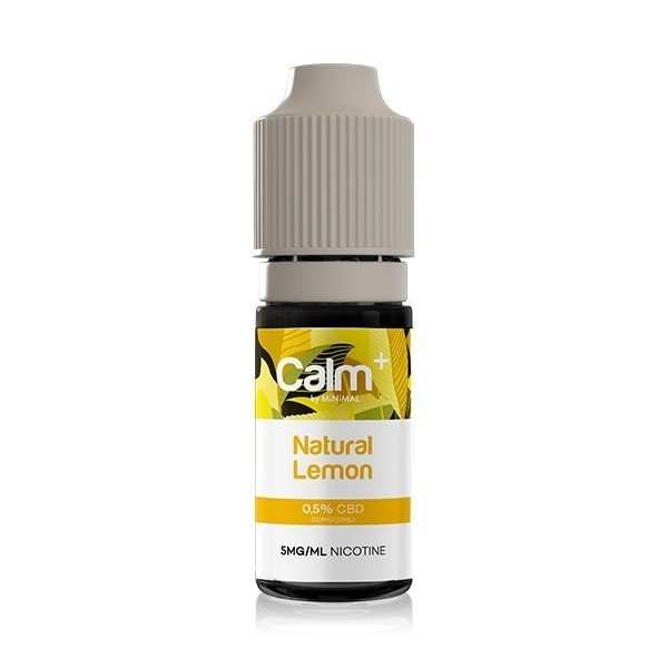 E-liquide CBD Natural Lemon 10ml Calm+ by Minimal - FUU (10 mg/ml)