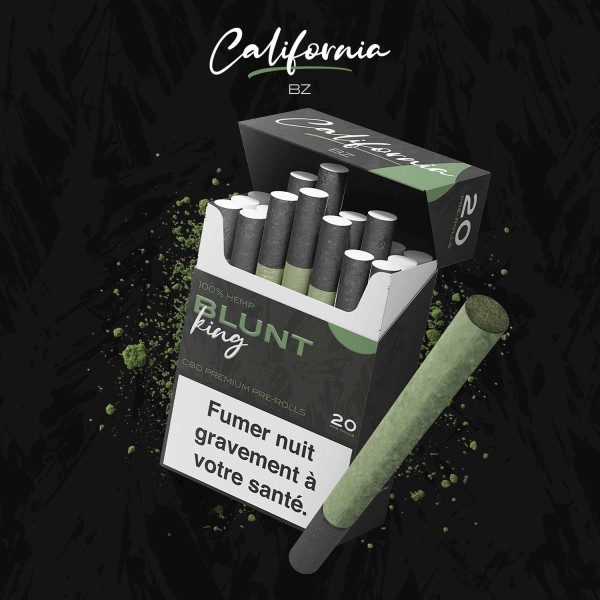 Cigarettes CBD Premium Blunt King California BZ
