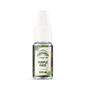 E-liquide CBD Purple Haze | GREENEO sans nicotine (300mg)