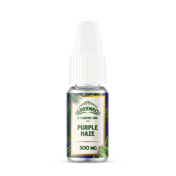 E-liquide CBD Purple Haze | GREENEO sans nicotine (300mg)