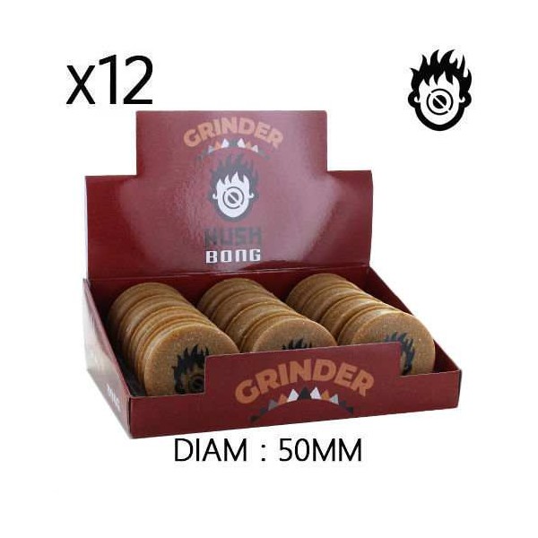 Boîte de 12 Grinders en chanvre 50 mm Organic