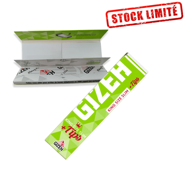 King Size Slim Super Fine + Tips