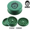 Grinder en chanvre 50 mm Kush Bong Green Organic