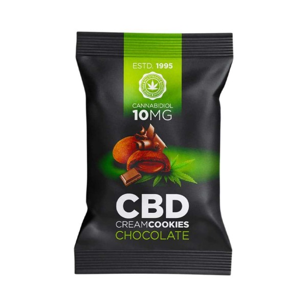 Biscuits Chocolat au CBD 10mg - Boîte de 24 biscuits | MULTITRANCE