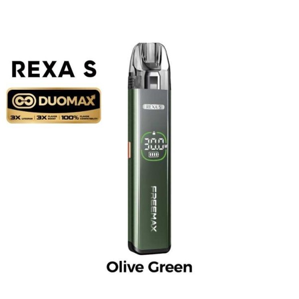 Kit Rexa S DuoMax Freemax - Pod 3ml Batterie 1300mAh (Champagne)