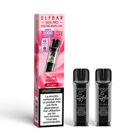 Pod pre-rempli Fruits Rouges 2ml Elfa Pro - ElfBar (pack de 2) (10 mg/ml)