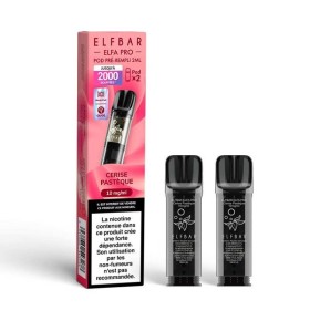 Pod pre-rempli Cerise Pasteque 2ml Elfa Pro - ElfBar (pack de 2) (10 mg/ml)