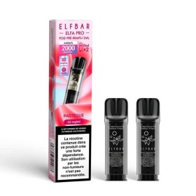 Pod pre-rempli Pasteque 2ml Elfa Pro - ElfBar (pack de 2) (10 mg/ml)