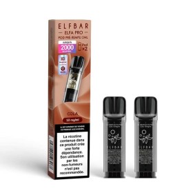 Pod pre-rempli Cola 2ml Elfa Pro - ElfBar (pack de 2) (10 mg/ml)