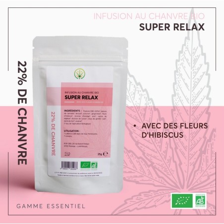 Infusion Chanvre BIO SUPER RELAX