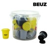Lot de 18 Boites en plastique Beuz avec mini Grinder