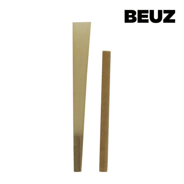 Boite de 100 Cones Pré-roulés Beuz Brown 110mm