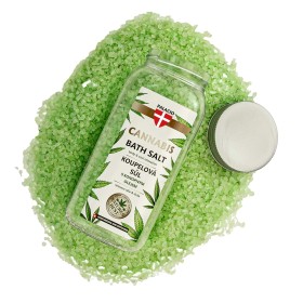 PALACIO Sel de Bain au Chanvre 900 g – Détente & Soin de la Peau