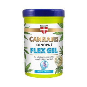 Gel de Massage au Chanvre PALACIO Flex - Effet Rafraîchissant 380 ml