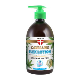 Gel de massage au chanvre PALACIO effet rafraîchissant - 500 ml