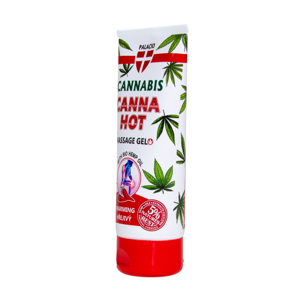 Gel de massage chauffant au chanvre PALACIO CANNAHOT - 200 ml