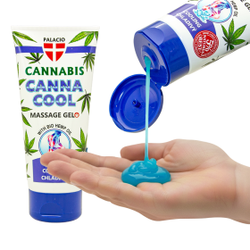 Gel de massage au chanvre CANNACOOL effet rafraîchissant 200 ml