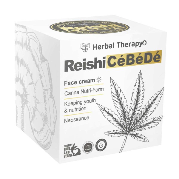 PALACIO Reishi Crème de Jour Liftante CBD au Chanvre 50ml