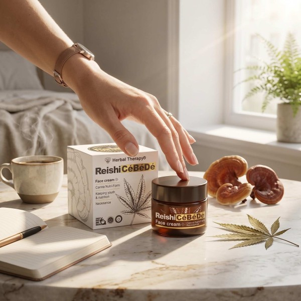 PALACIO Reishi Crème de Jour Liftante CBD au Chanvre 50ml