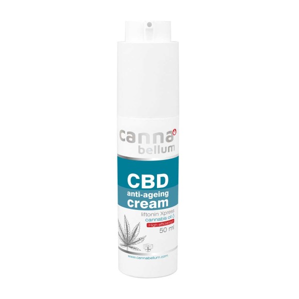 Cannabellum Crème Anti-Âge Visage au CBD & Algues Rouges - 50 ml