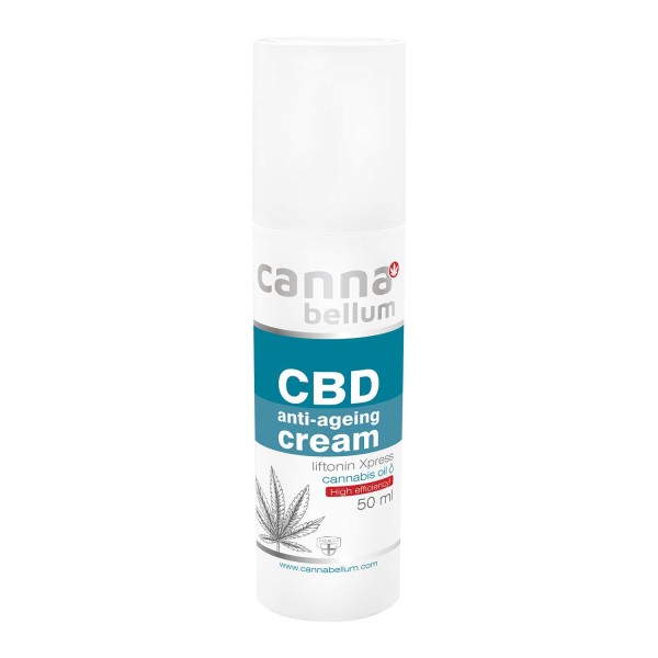Cannabellum Crème Anti-Âge Visage au CBD & Algues Rouges - 50 ml