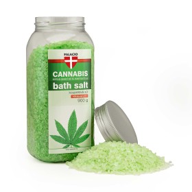 PALACIO Sel de Bain au Cannabis & Romarin - 900 g