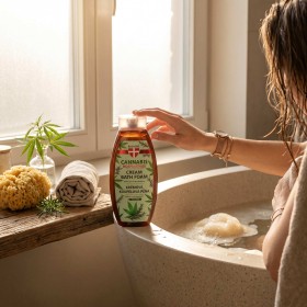 PALACIO Cannabis Rosmarinus : bain moussant à l'huile de chanvre, 500 ml