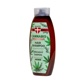 PALACIO Shampooing Cannabis Romarin à l'Huile de Chanvre, 500 ml