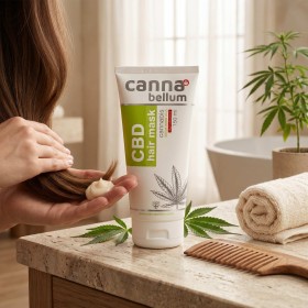 Cannabellum CBD Masque Capillaire 150 ml – Soin Hydratant au Chanvre