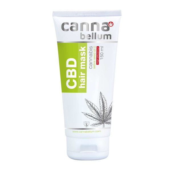 Cannabellum CBD Masque Capillaire 150 ml – Soin Hydratant au Chanvre
