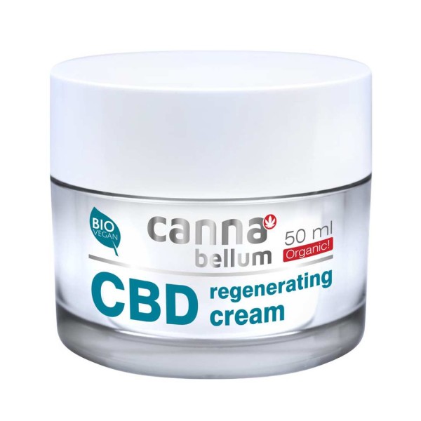 Cannabellum CBD Crème Régénérante Visage au Chanvre 50 ml