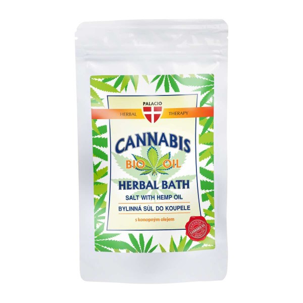 Sel de bain au chanvre – Détente & Peau Adoucie, 200 g Palacio