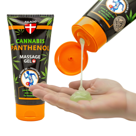 Gel de massage au chanvre au panthénol, 200 ml Palacio