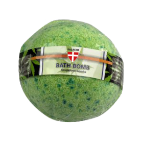 Bombe de bain au chanvre - Effervescente & nourrissante, 95 g Palacio