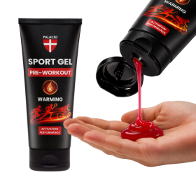 Gel Sportif Chauffant au Chanvre & CBD Forte, 200 ml Palacio