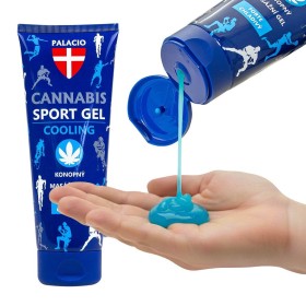 Gel Sport au Chanvre Forte Rafraîchissant, 200 ml Palacio