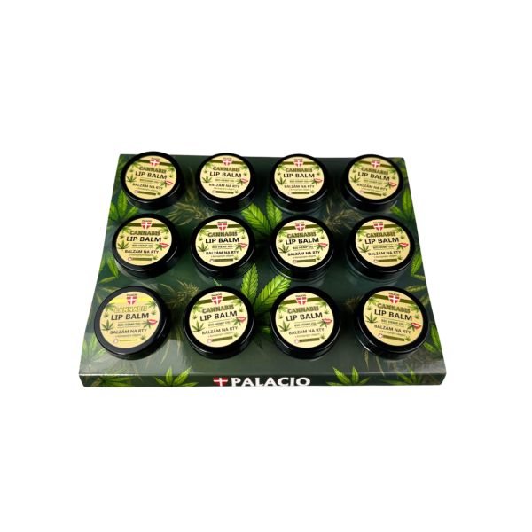 Baume à lèvres au chanvre BIO – Soin réparateur, 25 g Palacio