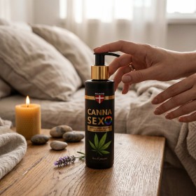 Huile de Massage au Chanvre Cannasex, 150 ml Palacio