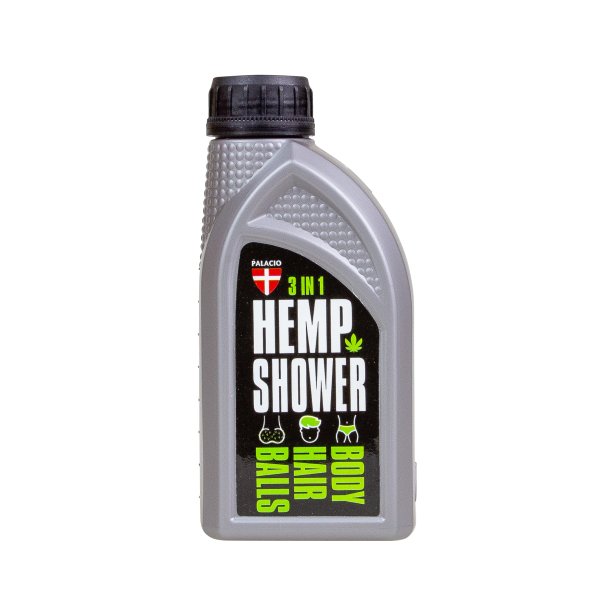 Gel Douche 3-en-1 au Chanvre pour Homme, 500 ml Palacio