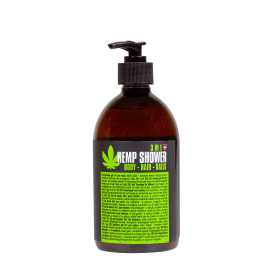Gel Douche 3-en-1 au Chanvre pour Homme, 500 ml Palacio