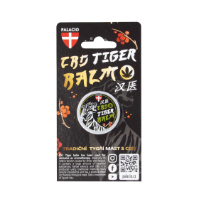Tiger – Baume du Tigre au CBD & Huiles Essentielles, 15g Palacio