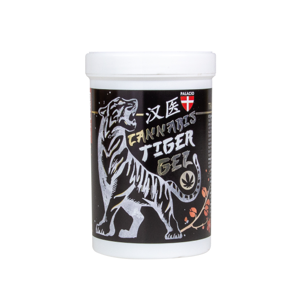 Tiger Gel de Massage au Chanvre - Force du Tigre, 380 ml Palacio
