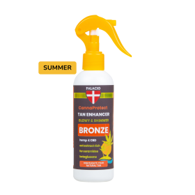 CannaProtect Activateur de Bronzage au Chanvre & CBD, 200 ml Palacio