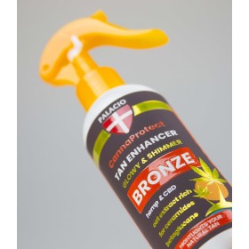 CannaProtect Activateur de Bronzage au Chanvre & CBD, 200 ml Palacio