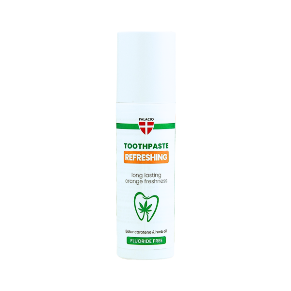 Dentifrice à l'huile de chanvre et orange Refreshing, 75 g Palacio