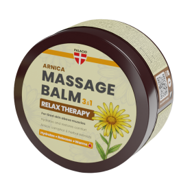 Baume de Massage Relax 3en1 Chauffant Arnica & Camphre, 300 ml Palacio