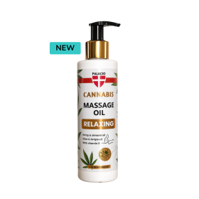 Huile de Massage Relaxante au Chanvre, 150 ml Palacio